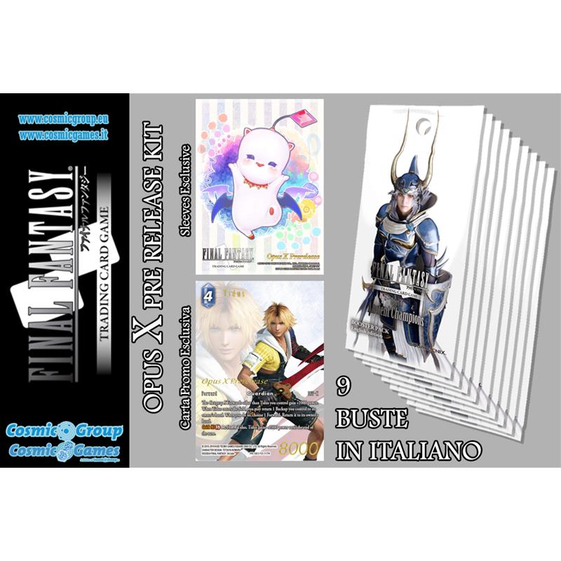 Final Fantasy Trading Card Game Opus X Pre Release Kit