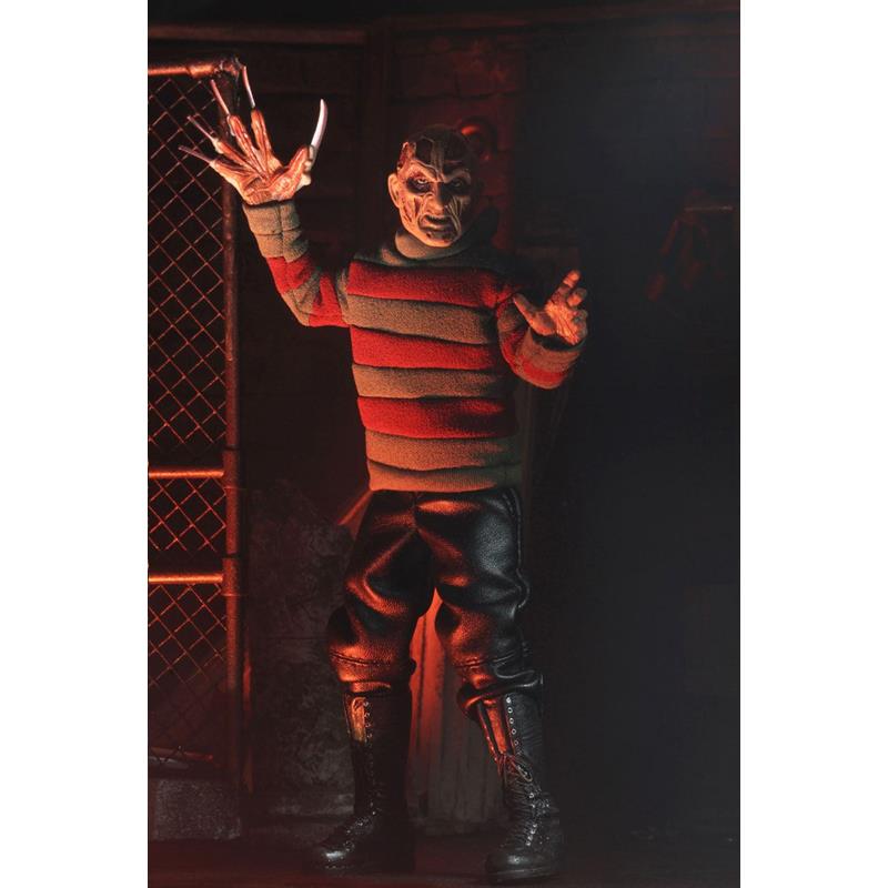 WES CRAVEN'S NEW NIGHTMARE FREDDY KRUEGER 8" Clothed Retro Action Figure by NECA