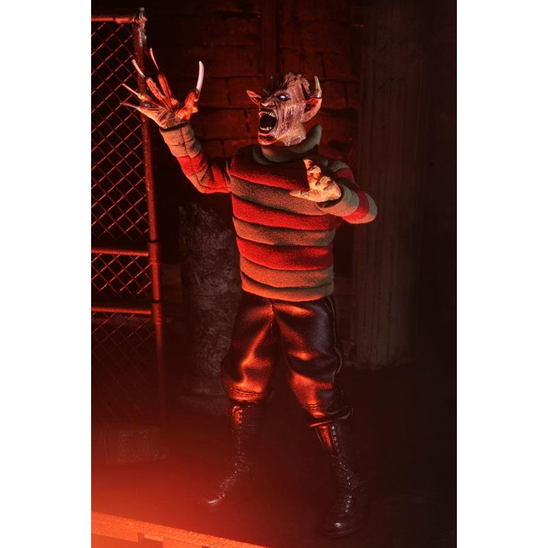 WES CRAVEN'S NEW NIGHTMARE FREDDY KRUEGER 8" Clothed Retro Action Figure by NECA