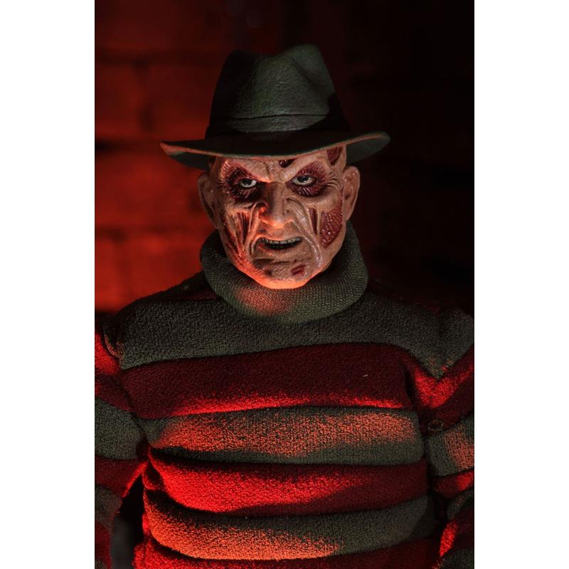 WES CRAVEN'S NEW NIGHTMARE FREDDY KRUEGER 8" Clothed Retro Action Figure by NECA