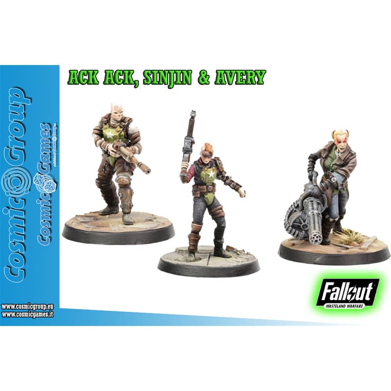 Fallout Wasteland Warfare Ack Ack Sinjin & Avery Modiphius