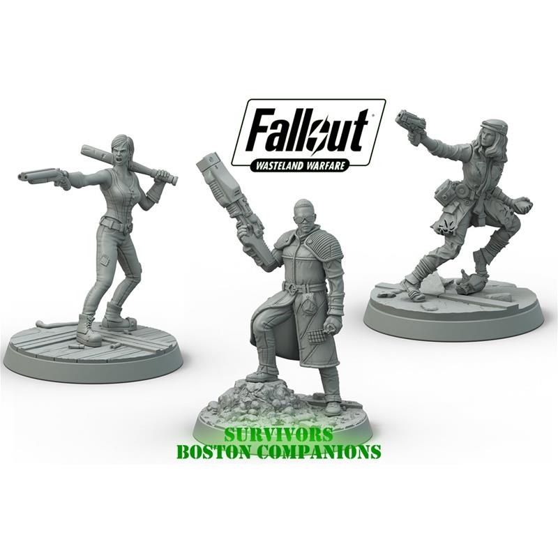 Fallout Wasteland Warfare Survivors Boston Companion