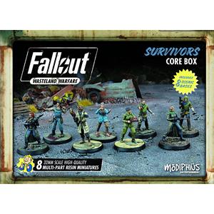 Fallout Wasteland Warfare Survivors Core Box Modiphius