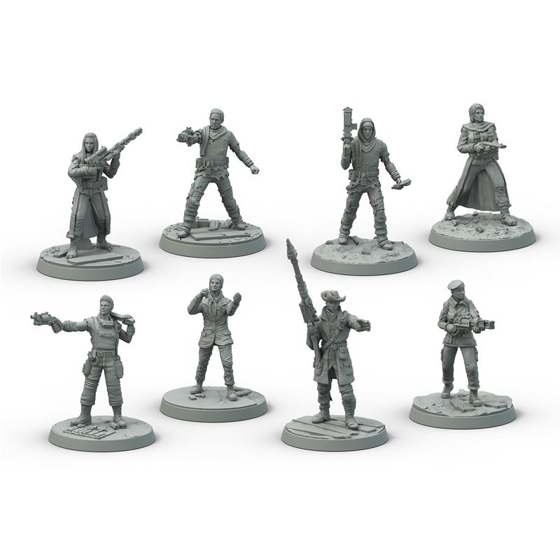 Fallout Wasteland Warfare Survivors Core Box Modiphius