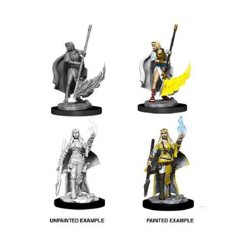 Pathfinder Deep Cuts Unpainted Miniature Human Female Oracle