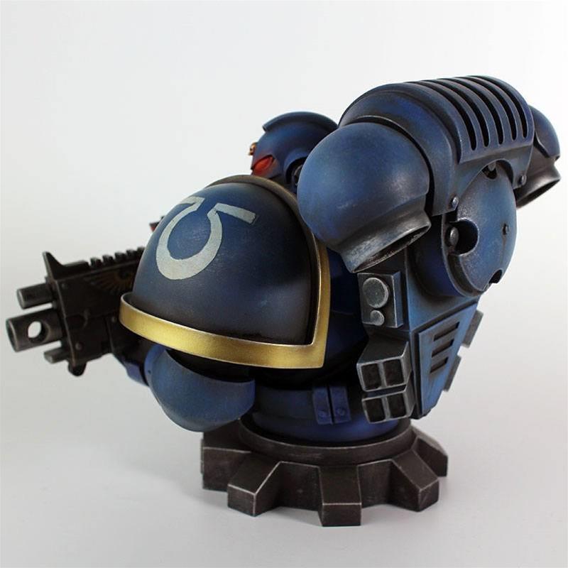 Warhammer 40k Bust Ultramarine Primaris