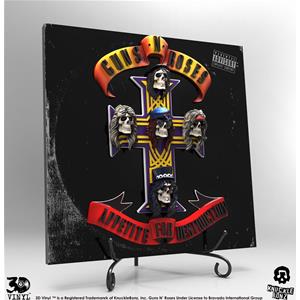 Guns N' Roses Appetite for Destruction 3D Vinyl Knucklebonz