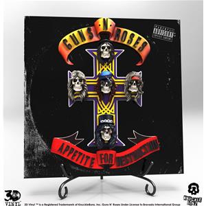Guns N' Roses Appetite for Destruction 3D Vinyl Knucklebonz