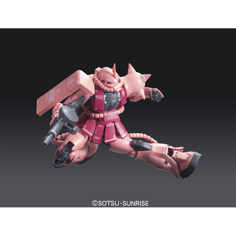 Gunpla Gundam MS-06S Char`s Zaku II 1/144 Real Grade Bandai