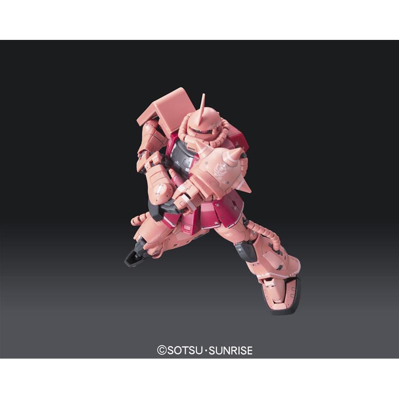Gunpla Gundam MS-06S Char`s Zaku II 1/144 Real Grade Bandai