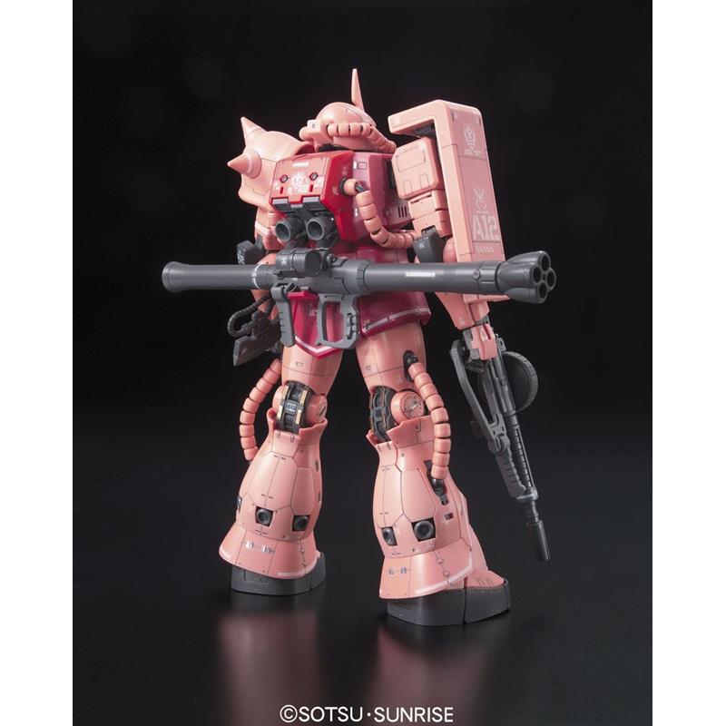 Gunpla Gundam MS-06S Char`s Zaku II 1/144 Real Grade Bandai