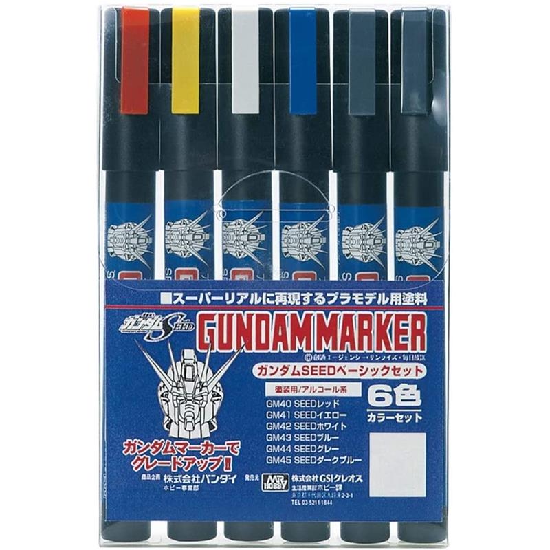 Gundam Marker Set Seed Basic Set Gms109 Gsi Creos