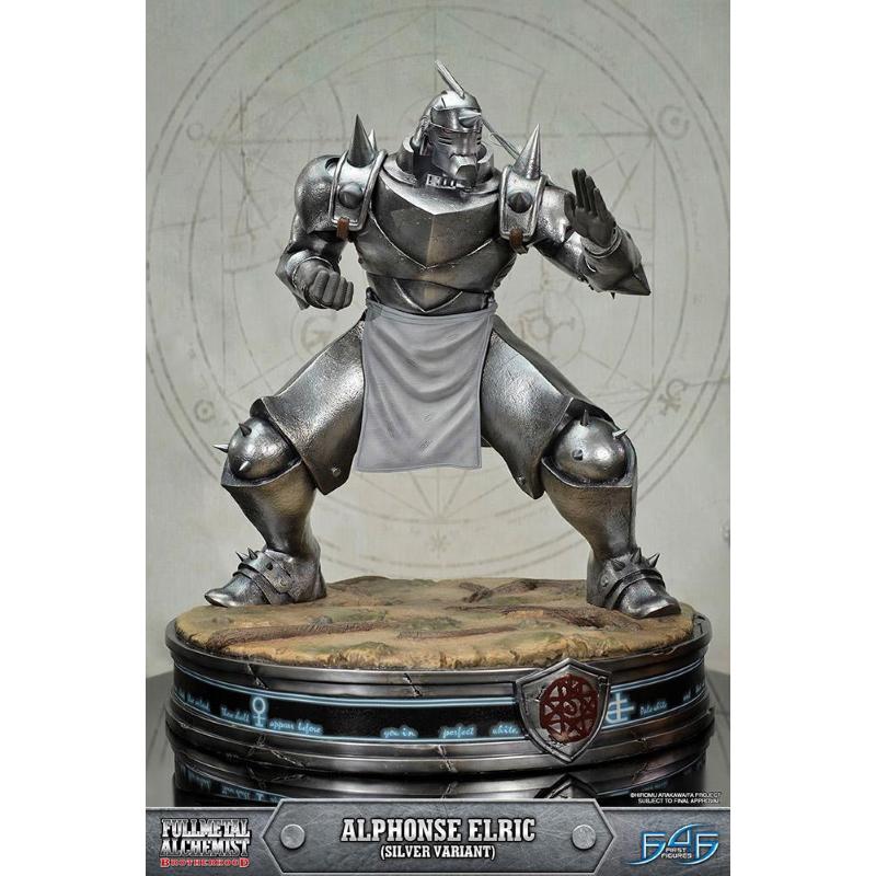 Full Metal Alchemist Statua Alphonse Silver Statua