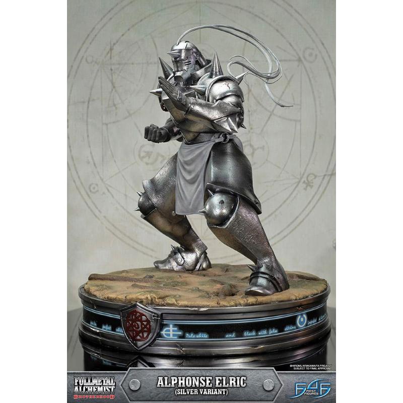 Full Metal Alchemist Statua Alphonse Silver Statua
