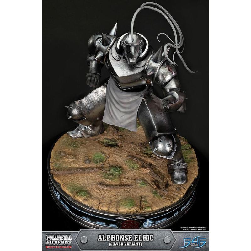 Full Metal Alchemist Statua Alphonse Silver Statua