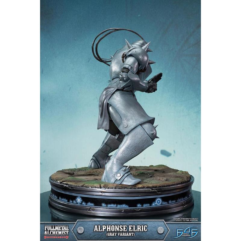 Full Metal Alchemist Statua Alphonse Grey Statua