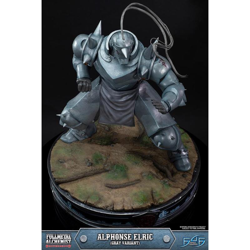 Full Metal Alchemist Statua Alphonse Grey Statua