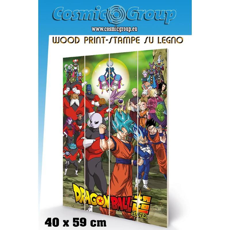 Dragon Ball Tournament /Stampa Su Legno PYRAMID INTERNATIONAL