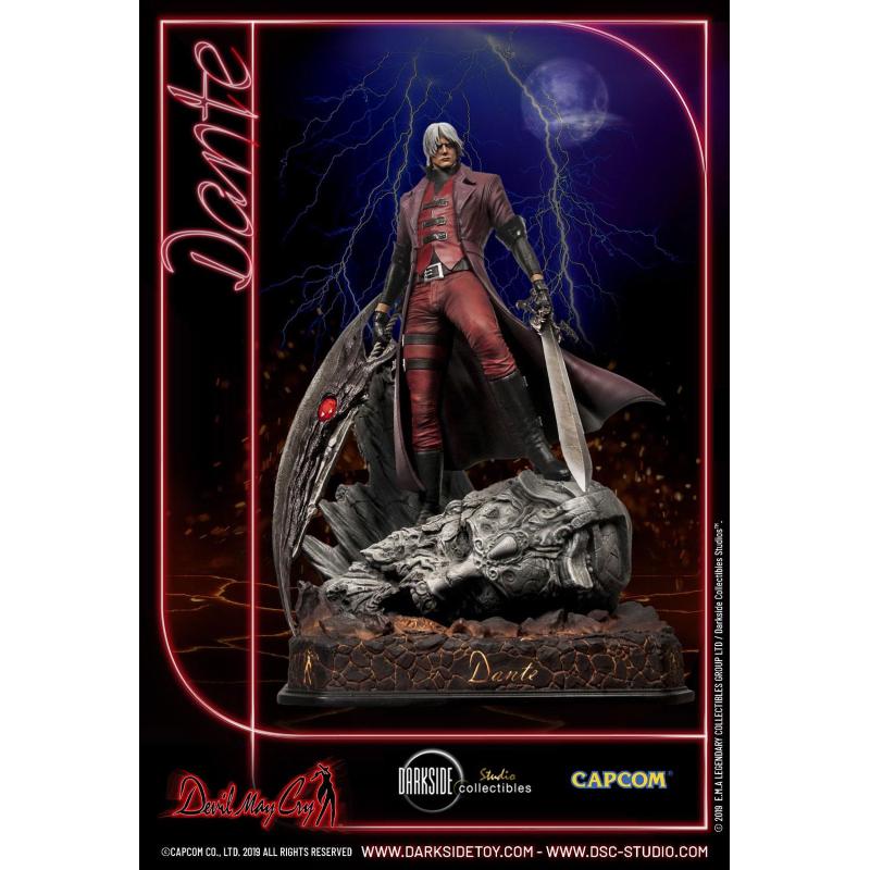 PRÉ VENDA: Estátua Dante: Devil May Cry 1 (Premium Statue) Escala 1/4 -  DarkSide Collectibles - Toyshow Tudo de Marvel DC Netflix Geek Funko Pop  Colecionáveis