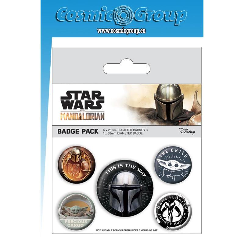 Star Wars The Mandalorian Badge Pack