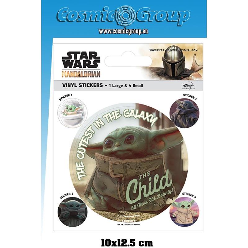 Star Wars: The Mandalorian The Child Sticker Set Pyramid International