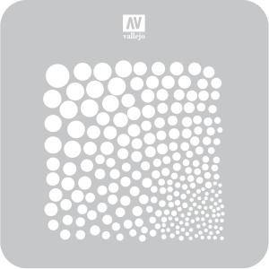 Stencil Stsf002 Circle Texture