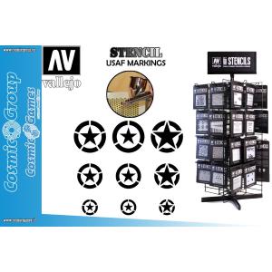 Stencil Stair004 Usaf Markings