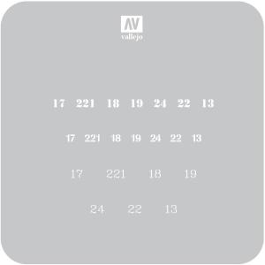 Stencil Stafv003 Soviet Numbers Wwii