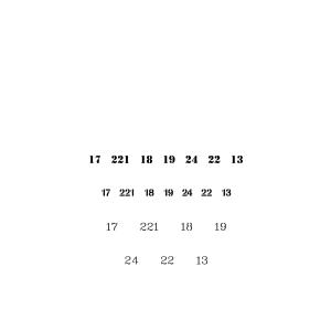 Stencil Stafv003 Soviet Numbers Wwii