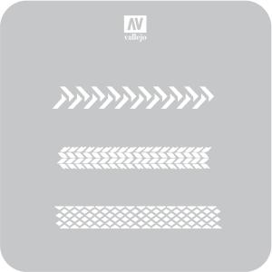 Stencil Sttx002 Tyre Markings