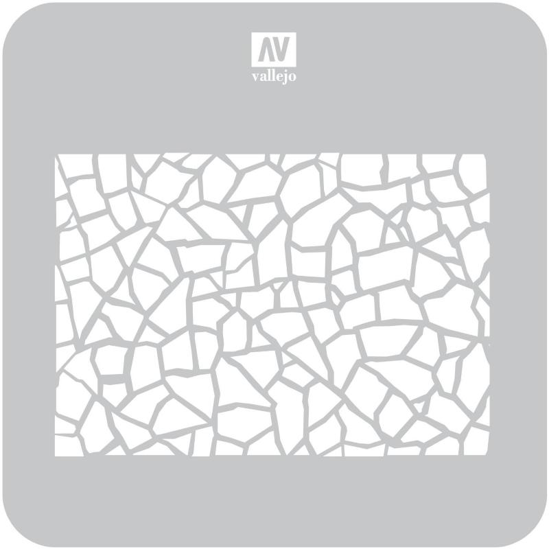 Stencil Stcam003 Giraffe Camo Wwii