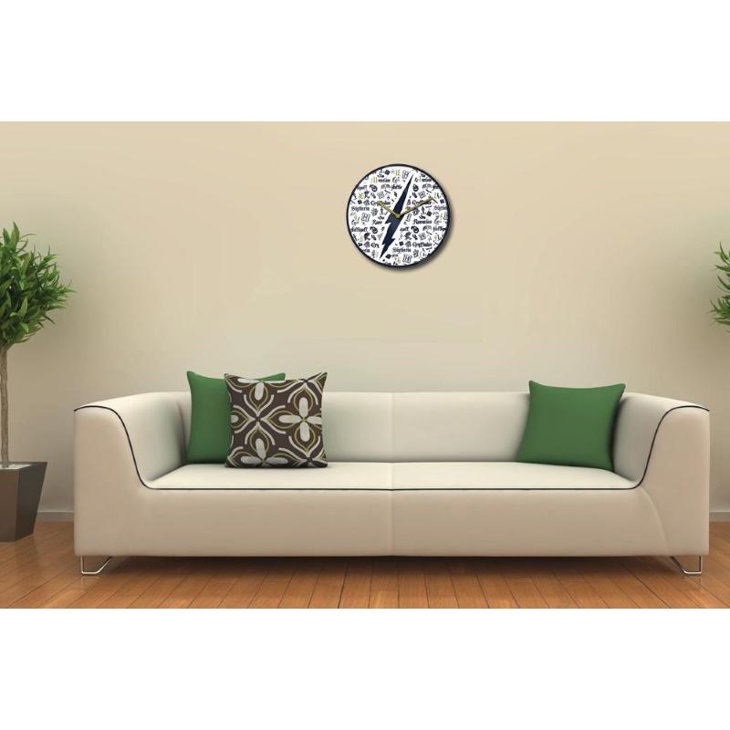 Harry Potter Infographic Wall Clock