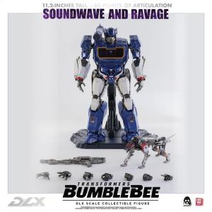 Transformers Bumblebee: Soundwave & Ravage DLX Threezero