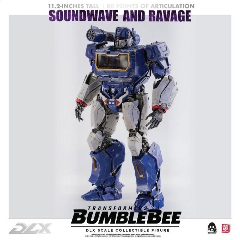 Transformers Bumblebee: Soundwave & Ravage DLX Threezero
