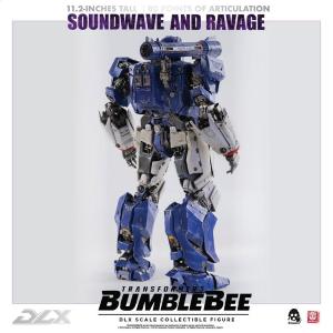 Transformers Bumblebee: Soundwave & Ravage DLX Threezero