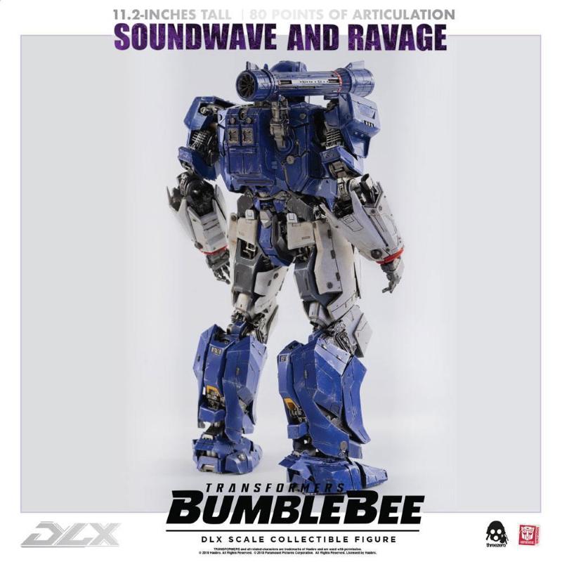 Transformers Bumblebee: Soundwave & Ravage DLX Threezero