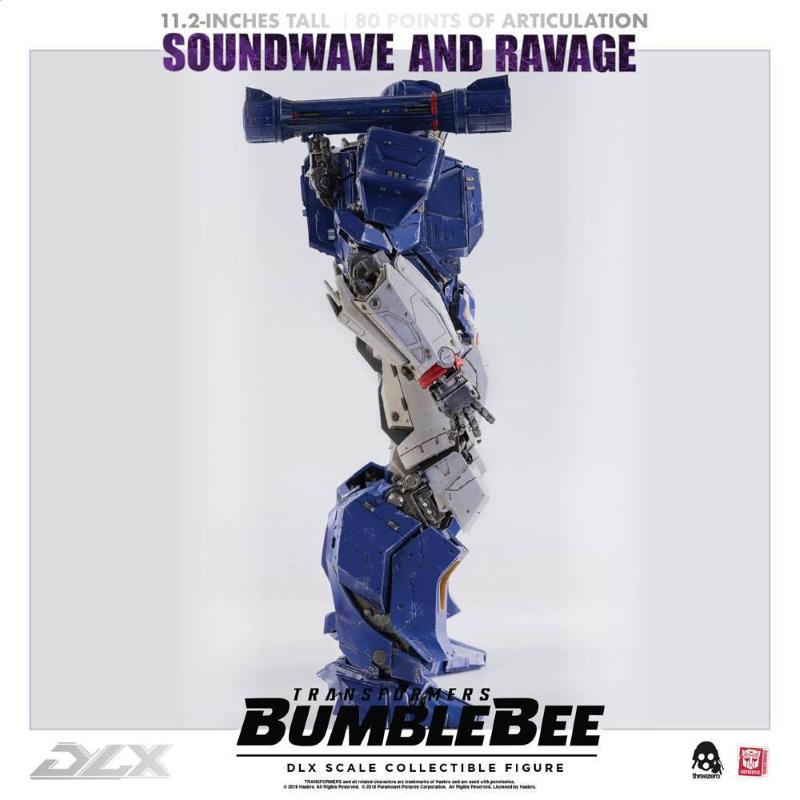 Transformers Bumblebee: Soundwave & Ravage DLX Threezero