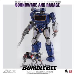 Transformers Bumblebee: Soundwave & Ravage DLX Threezero