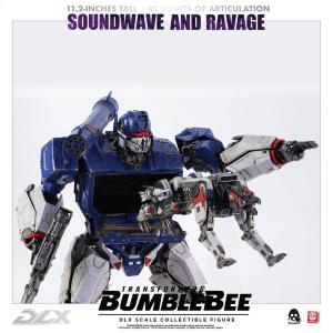 Transformers Bumblebee: Soundwave & Ravage DLX Threezero
