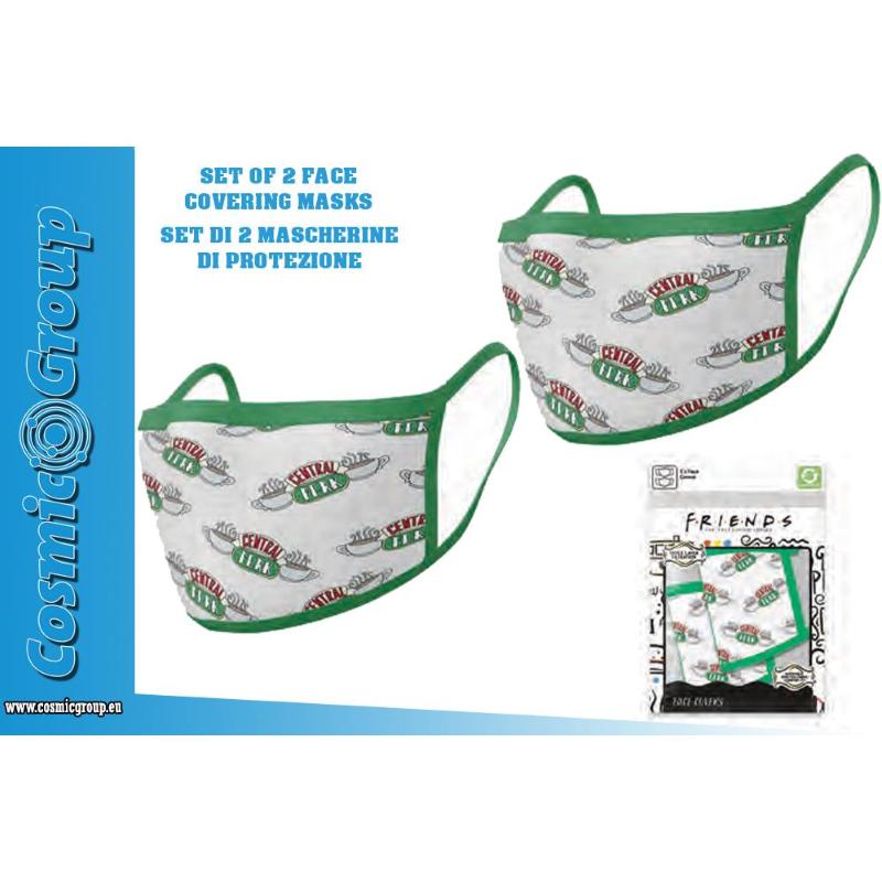 Friends Cent.Perk Face Cover.Mask Set(2) PYRAMID INTERNATIONAL