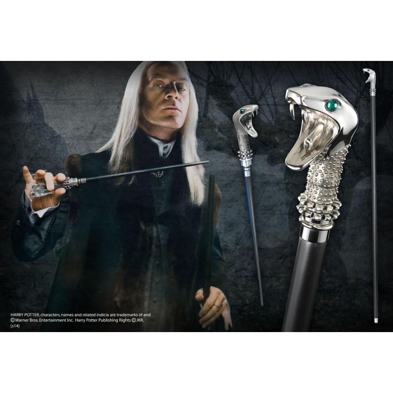 Harry Potter: Lucius Malfoy 1:1 Cane with Wand The Noble Collection