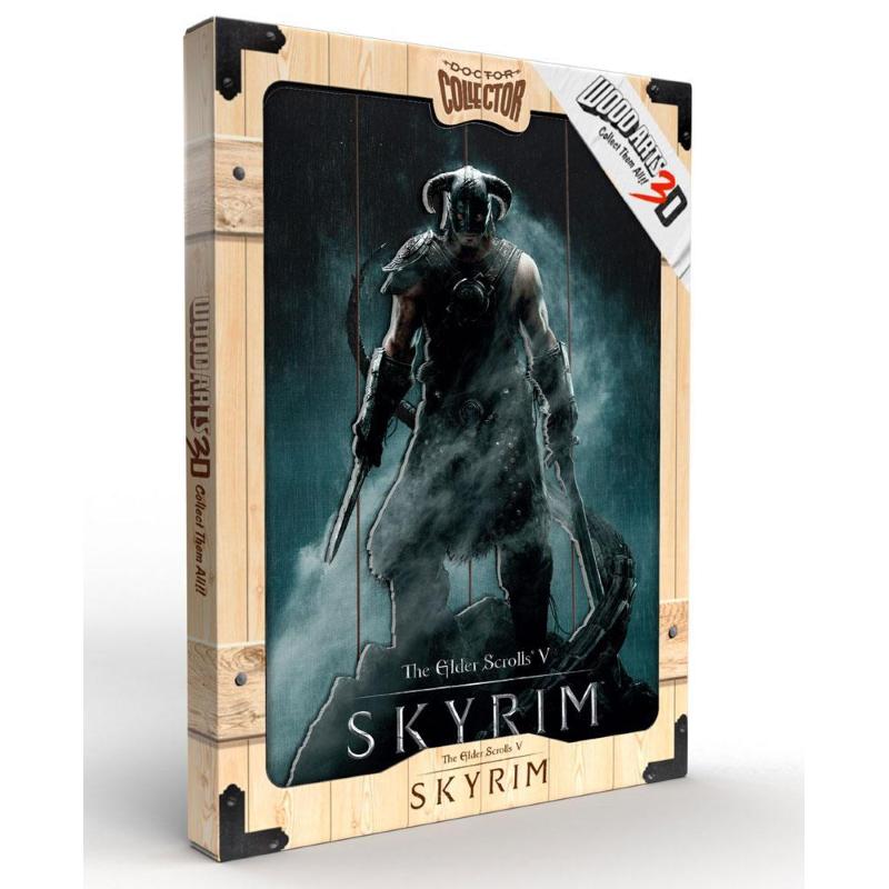 Skyrim Wooden Poster Doctor Collecor