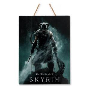 Skyrim Wooden Poster Doctor Collecor
