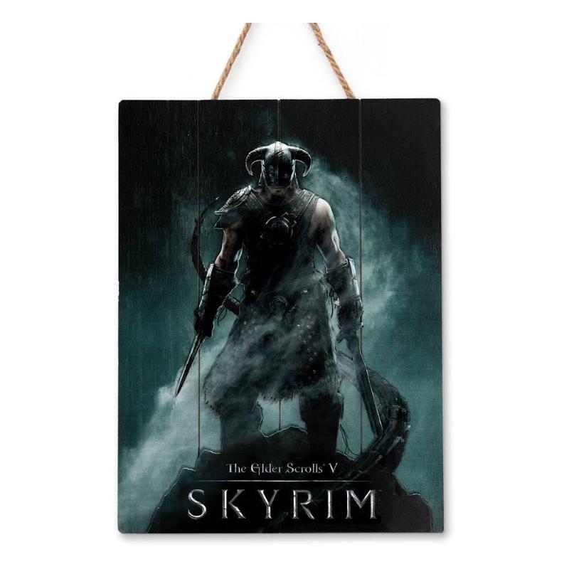 Skyrim Wooden Poster Doctor Collecor