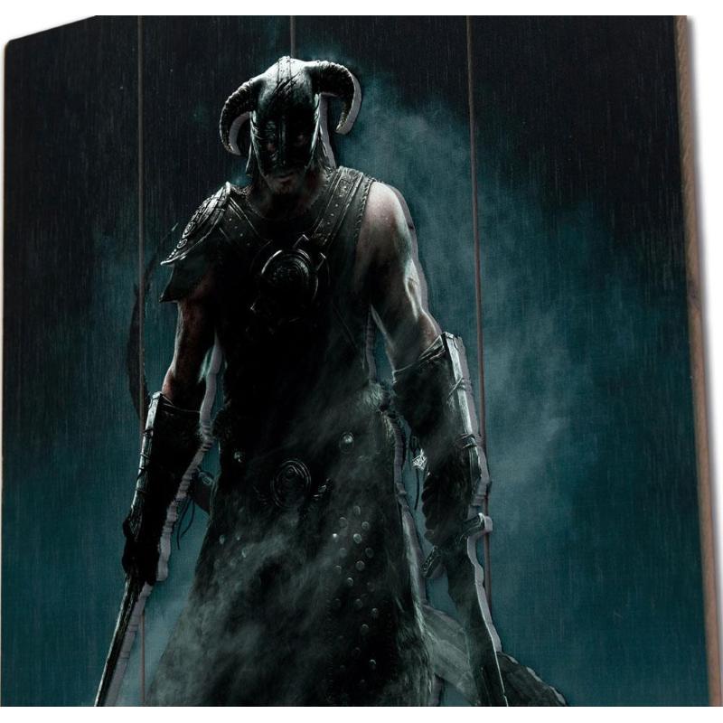 Skyrim Wooden Poster Doctor Collecor