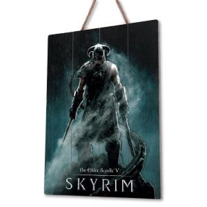 Skyrim Wooden Poster Doctor Collecor