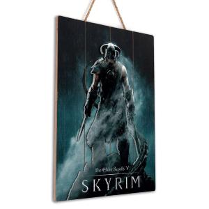 Skyrim Wooden Poster Doctor Collecor