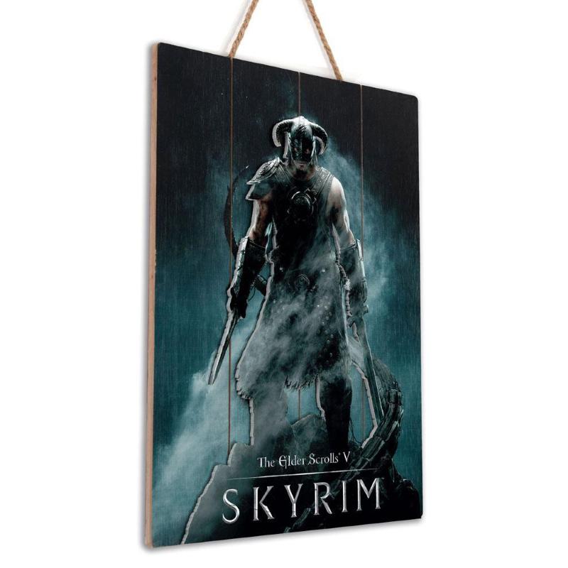 Skyrim Wooden Poster Doctor Collecor