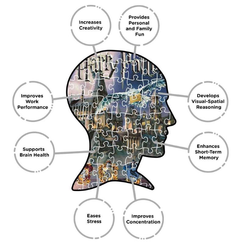 Harry Potter Hogwarts Puzzle Aquarius Ent