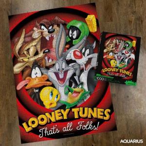 Looney Tunes That's All Folks Puzzle Aquarius Ent